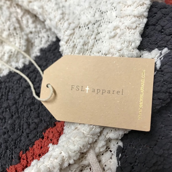 NWT FSL Apparel Hooded Sweater S - Picture 5 of 5